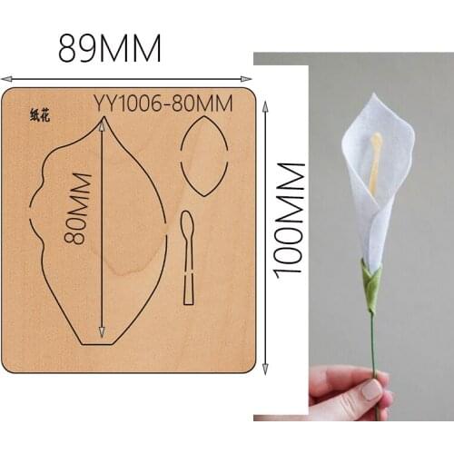 Wooden die-cutting clipboard craft knife die flower wood die YY1006 is compatible with most manual die cutting new dies