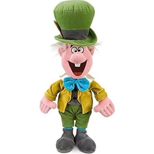 Disney Alice in Wonderland Mad Hatter Plush toy stuffed toys doll doll A birthday present for a child