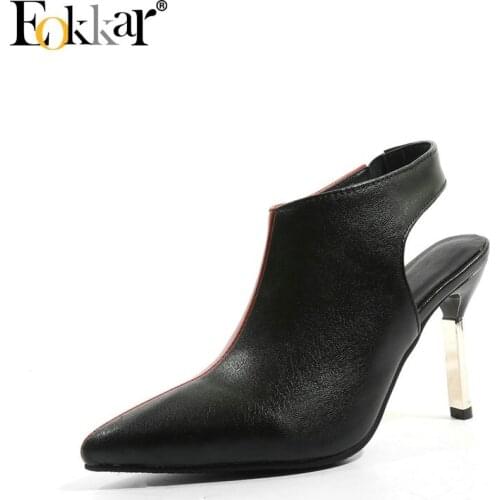 Eokkar Womens High-heeled Shoes