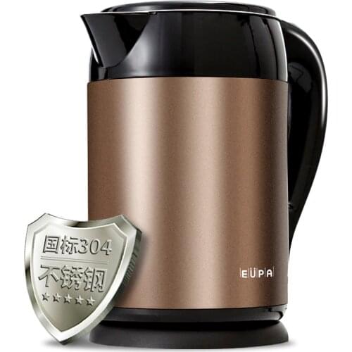Eupa Household 1.5L Safety Auto-Off Function Electric Kettle 304 Stainless Steel Quick Heating KettlesTSK-3169C