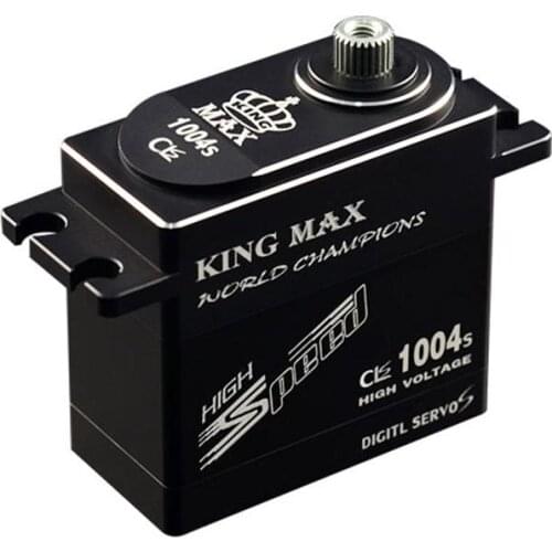 FATJAY KINGMAX CLS1004S CLS1004SP 10kg.cm digital standard waterproof servo HV metal gear for RC 600-800 class heli