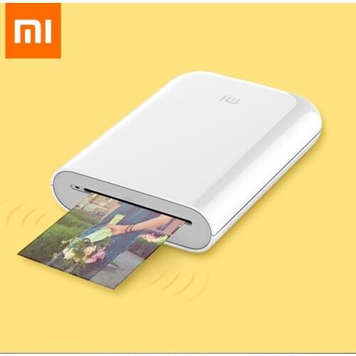 Xiaomi Mijia AR Pocket Printer Portable Travel Mini Pocket Printer Party Photo Photo Camera DIY Sharing Inkless Printing