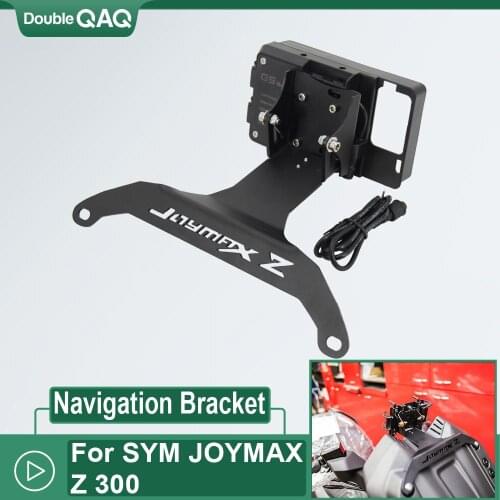 NEW Motorcycle Windshield Mount Navigation Bracket GPS For SYM JOYMAX Z 300 Smartphone Holder