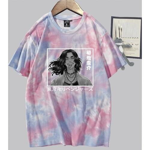 2021 Hot Anime Tokyo Revengers T-shirt Baji Keisuke Graphic Tees Aesthetic Harajuku Top Tees Unisex