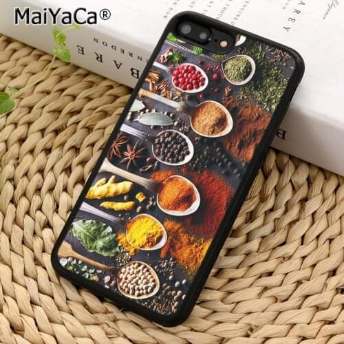 MaiYaCa Cooking Utensils Chef Kitchen Phone Case for iPhones 5s SE 6 6s 7 8 Plus X XR XS 11 12 Pro max samsung galaxy S8 S9 S10
