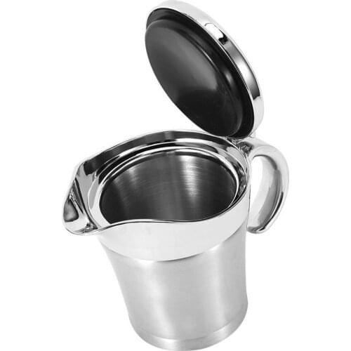 Retro office Mug Multifunctional Stainless Steel Seasoning Pot Container Kitchen Tableware Household Supplies Milk