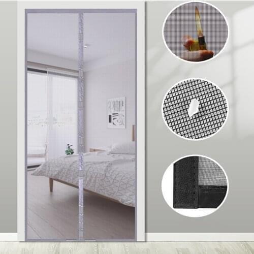 Anti Mosquito Nets Curtains for Doors Anti Fly Bug Insect Fiberglass Magnetic Automatic Closing Screen Mesh Door Curtains