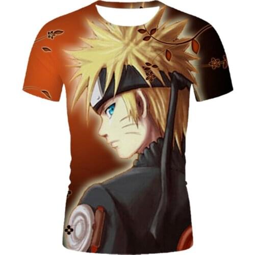 2021 new summer comic print T-shirt for men and women funny T-shirt casual short-sleeved top