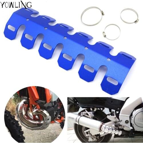 New Motorcycle Exhaust Muffler Pipe Heat Shield Cover Guard For Yamaha YZ125 YZ250 YZ250F YZ426F YZ450F YZ 426F 450F 250F