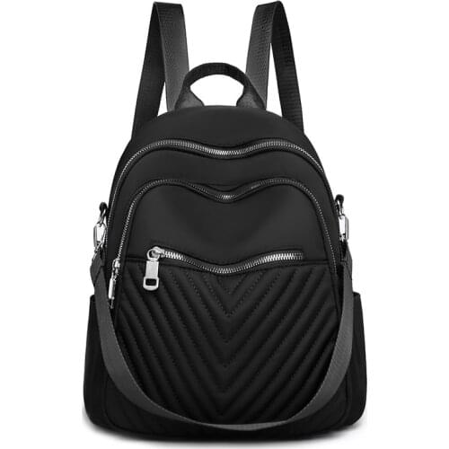 New women backpacks back packs fashion daypack bagpacks shoulder bag back open backpack for girl mid size bags multi function