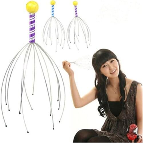 Head Massage Brush Comb Scalp Relaxing Relieving Treatment Stress Therapeutic Tool For Escaping Stress Easy to Take