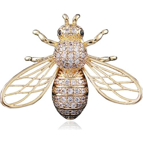 Simechi White Brooches For Clothes