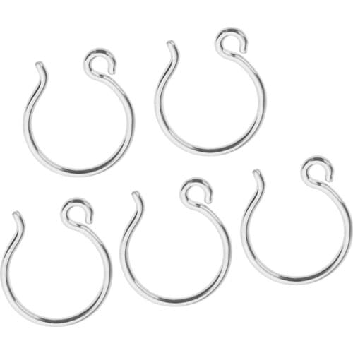 5 Pieces DIY Earring Findings Earrings Clasps Earwires Hooks Fittings DIY Jewelry Making Accessories Ear Wire Findings
