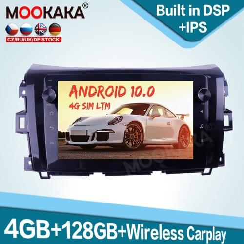 128GB Carplay Android 10.0 Car Multimedia Player for Nissan Navara 2016 Auto Radio GPS Navigation Audio Stereo Head Unit