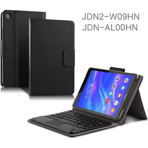 Detachable Wireless Bluetooth Keyboard Cover Leather Case For Huawei MediaPad M5 Lite 8.0 T5 8 JDN2-W09/AL00 Honor Pad 5 8 inch