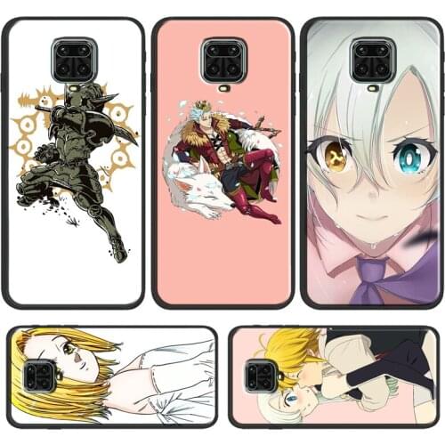 Nanatsu no Taizai Seven Deadly Sin Phone Case For Xiaomi Redmi Note 10 Pro 9S 8T 7 8 Note 9 Pro Cover For Redmi 9C 9T 9A 8A
