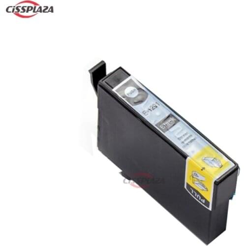 CISSPLAZA 4x T1291 Black ink cartridge compatible For EPSON SX535WD Office BX305F BX305FW BX525WD BX625FWD B42WD BX925FWD