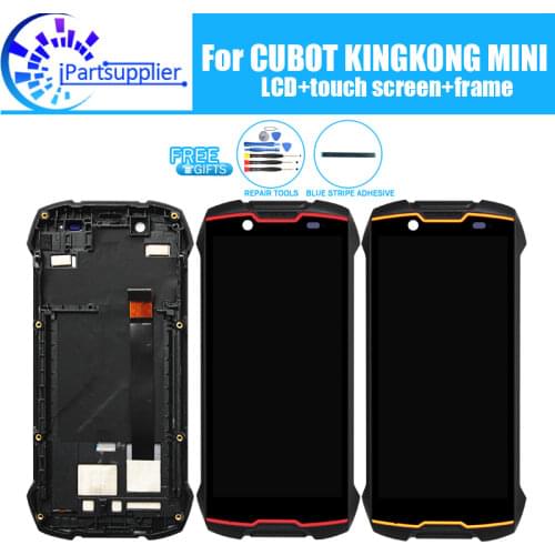 CUBOT KING KONG MINI LCD Display+Touch Screen Digitizer +Frame Assembly 100% Original New LCD+Touch Digitizer for KINGKONG MINI