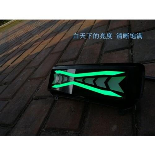 Ebike Taillight Rear Light Colorful Adjustable By Android App Fit For Niu N1s