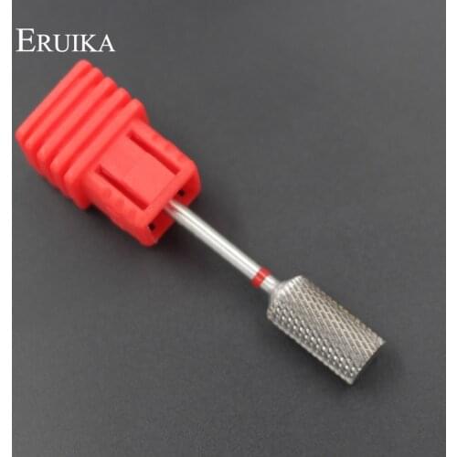 ERUIKA Tungsten Carbide Nail Drill Machine Bucket Style Nail Cutter Clean Bits Manicure For Manicure Nail Art Accessory
