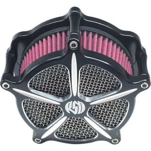 RSD Filter Motorcycle Turbine Air Cleaner Clarity Kit for Harley Touring Road King (2017 - up) Softail (2018 - up) Milwaukee 8