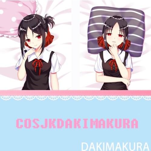 Kaguya-sama: Love Is War Shinomiya Kaguya Fujiwara Chika Anime Girls Dakimakura Body Hugging Pillow Cover Case High Quality Gift