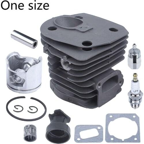 4MM Nikasil Plated Chainsaw Cylinder Piston Gasket Replacement Parts Kit