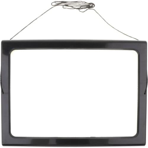 MagiDeal Triple Full Page Read Magnifier Sheet Book Paper News Reading Aid