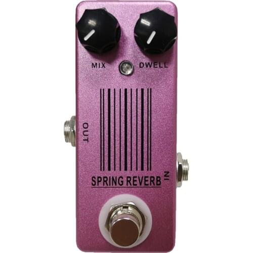 MOSKY Spring Reverb Mini Single Guitar Effect Pedal True Bypass Guitar Parts & Accessories