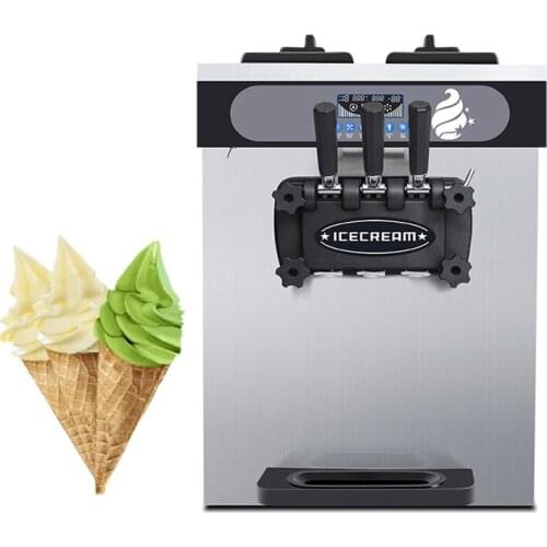 Soft Ice Cream Machine For Dessert Shop Ice Cream Makers Energy Saving Ice Cream Machine Fully Automatic