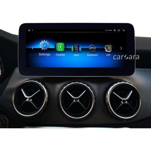 Touch navigation CLA w117 GLA X156 A w176 round corner anti-glare HD 1920*720 screen GPS radio stereo dash multimedia player