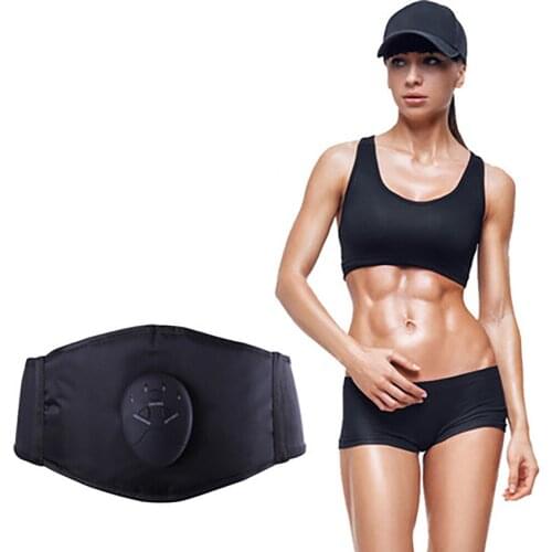 Muscle Vibration Abdominal Trainer Body Slimming Belt ABS Massager Abdominal Stimulator Waist Support Fat Burning Weight Loss