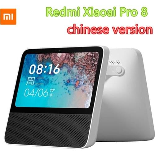 Xiaomi Redmi Xiaoai Pro 8 Bluetooth AI Touch Screen Speaker 8 Inch Alarm Clock 4700mAh WiFi Smart Connection Video Call Speaker