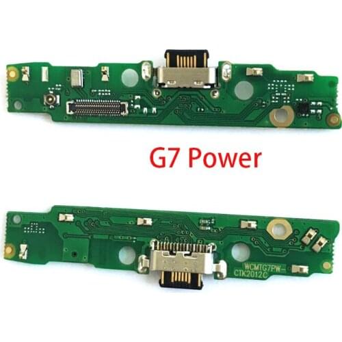 10Pcs For Motorola Moto G5 G6 G7 Play G9 Plus G8 Power Lite One Hyper Macro USB Charging Port Charger Connector Dock Flex Cable