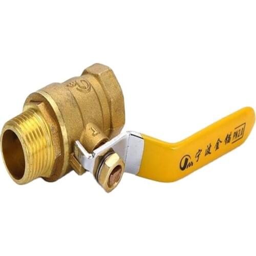 4 points inside and outside the wire ball valve DN15 internal and external ball valve / 4 points inside and outside the tooth