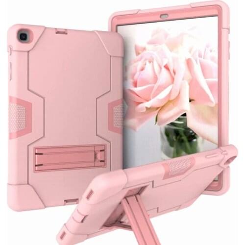 Case For Samsung galaxy Tab S5e SM-T720 SM-T725 Cover Galaxy Tab S5E case Kids Safe Rubber Silicone Shockproof Armor Stand Case