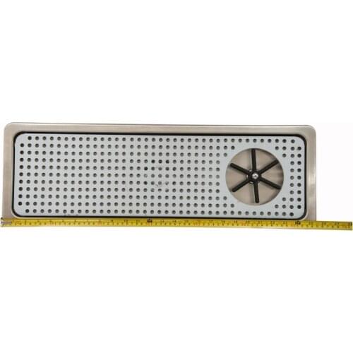 Espresso Parts Rinser with Side Spray, Stainless Steel