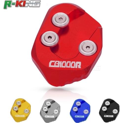 For HONDA CB1000R CB 1000R CB1000 R 2018 2019 Motorcycle CNC Kickstand Foot Side Stand Extension Pad Support Plate Enlarge Stand