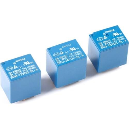 HOT NEW SRU-05VDC-SL-A SRU-12VDC-SL-A SRU-24VDC-SL-A SRU 05VDC 12VDC 24VDC SL A SRU05VDC/12VDC/24VDCSLA 5V 12V 24V relay 4PIN
