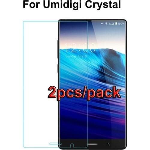 For Umidigi Crystal Tempered Glass 100% High Quality Premium 9H 2.5D Screen Protector Film For Umi Crystal Phone Glass 5.5 inch