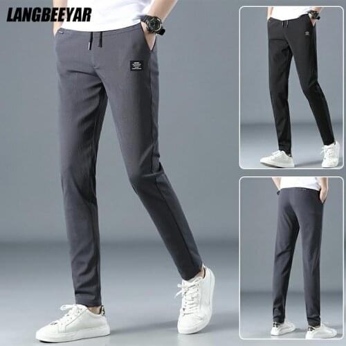 LANGBEEYAR Casual Men's Pants