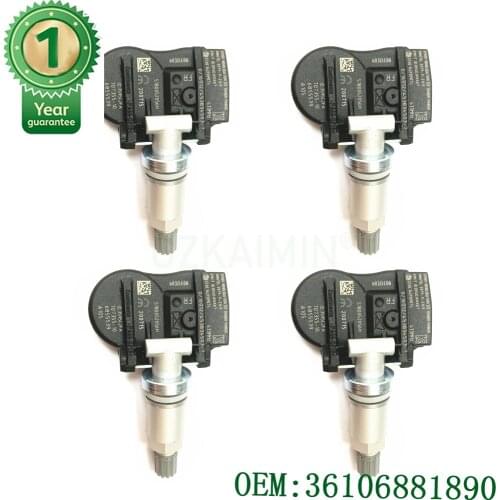 Set Of 4 PCS OEM 36106856209 36106881890 6855539 TPMS Tire Pressure Sensor For BMW MINI