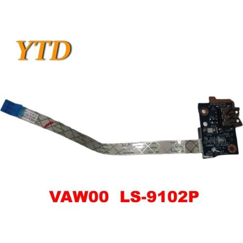 Original for Dell Inspiron 3721 3737 5721 5735 5737 USB Board with Cable VAW00 LS-9102P tested good free shipping