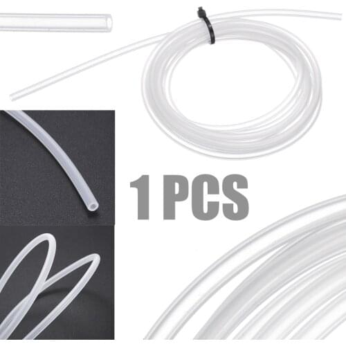 2m Food Grade Silicone Hose 3/4/5/6/7/8/10 Outer Dia Pipe Flexible Beer Milk Tubes Bar Kitchen Accessories