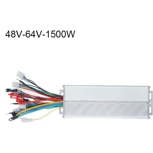 48V-64V 1500W Waterproof Design Brushless Speed Motor Dual-mode Control Electric Scooter Electric Bicycle Tricycle Controller