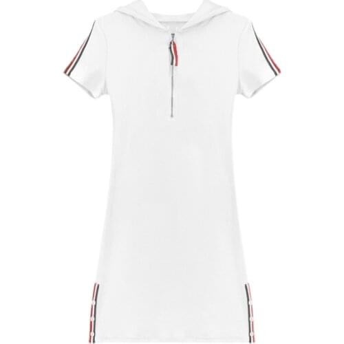 Summer hot new plump curve ~ sexy show figure show temperament hooded tight-fitting hip dress skirt female