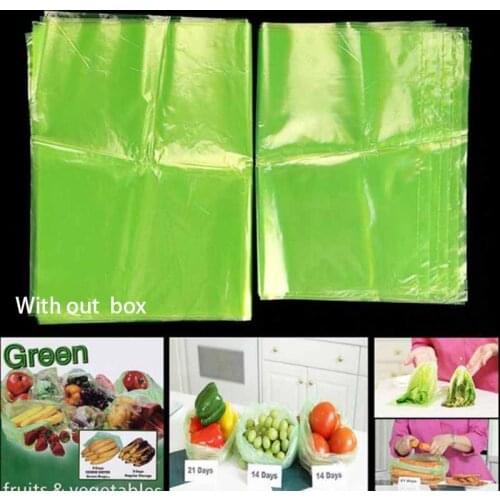 20PCS/Bag Storage Bags Fresh Greenbags Produce Fruit Kitchen Supply Gadget