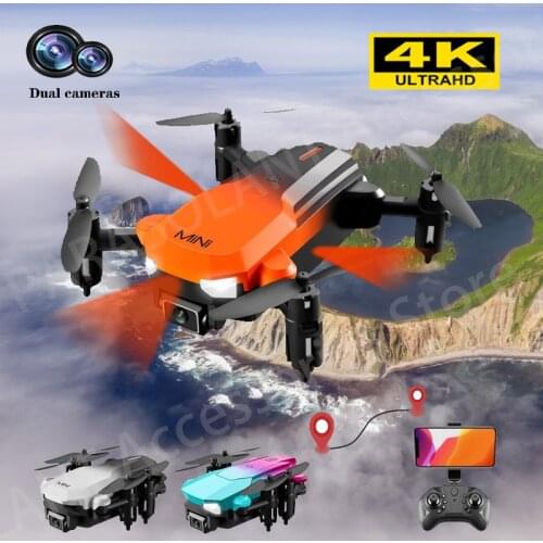 New K9 Pro Mini Drone 4K Hd Dual Camera Wifi Fpv Hold Foldable Quadcopter Rc Helicopter Kid Toy Profesional Drones Toy Rc Plane