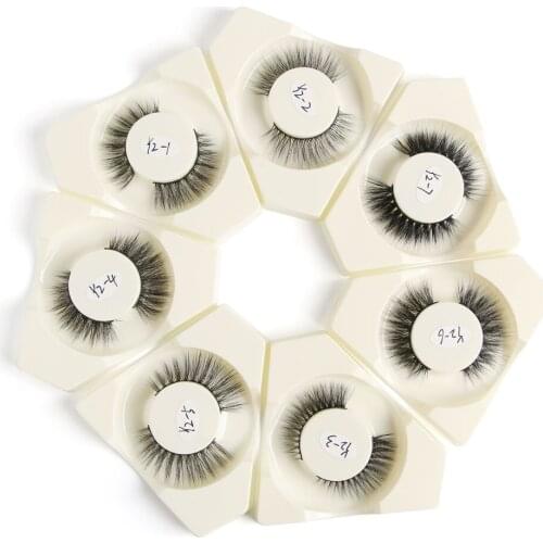 8 pairs 3D Faux Mink Lashes Natural Long False Eyelashes Volume Fake Lashes Makeup Extension Eyelash maquiagem