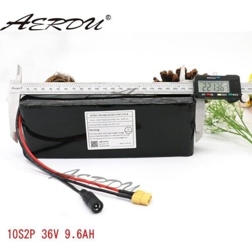 AERDU 36V 10S2P 9.6Ah 10Ah 600W Advanced 42V 21700 lithium-ion battery pack Built in 20A BMS Large capacity High power